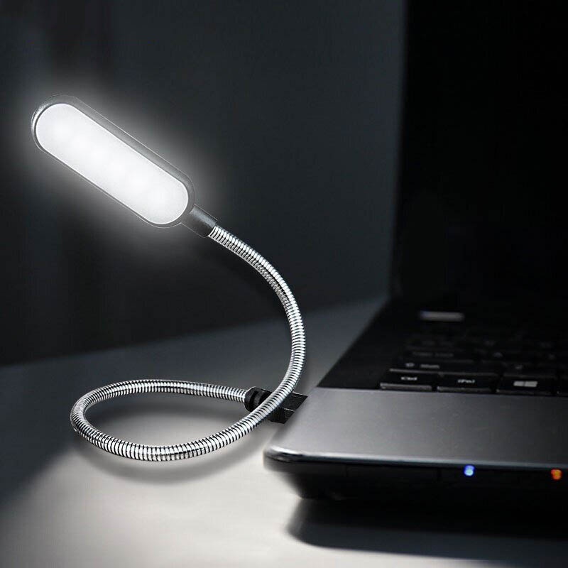 Portable USB LED Reading Lamp Mini Book Light Foldable Camping Night Lights Table Lamps For Power Bank PC Notebook Laptop