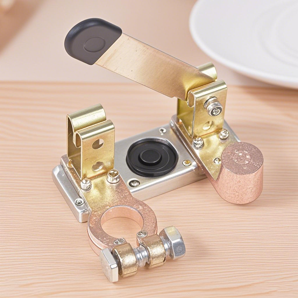 12V/24V Small Knife Type Car Battery Power Off Switch Power Supply Main Switch Battery Clip Anti-Leakage Car Off Auto Parts