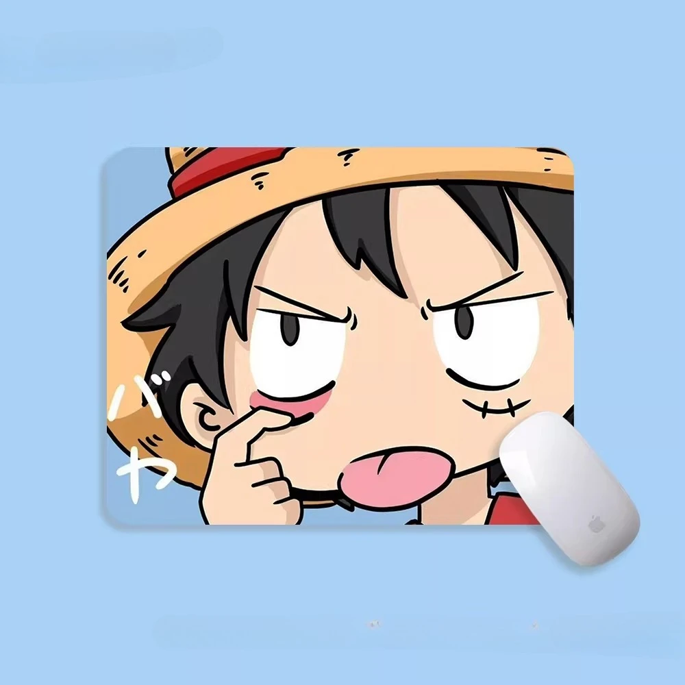 Anime ONE PIECE Leather Mouse Pad Oversize Small E-sports Game Office Computer Keyboard Pad Notebook Table Mat Peripheral