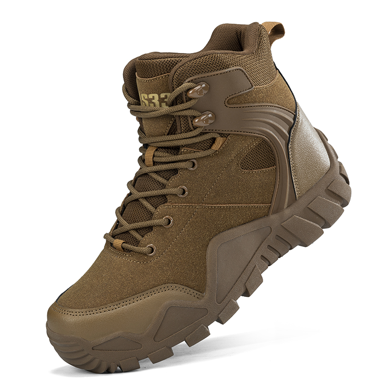 New Shoes Male Waterproof High Quality Men Boots Work Women Outdoor Unisex Training Lace UpRapid Response
