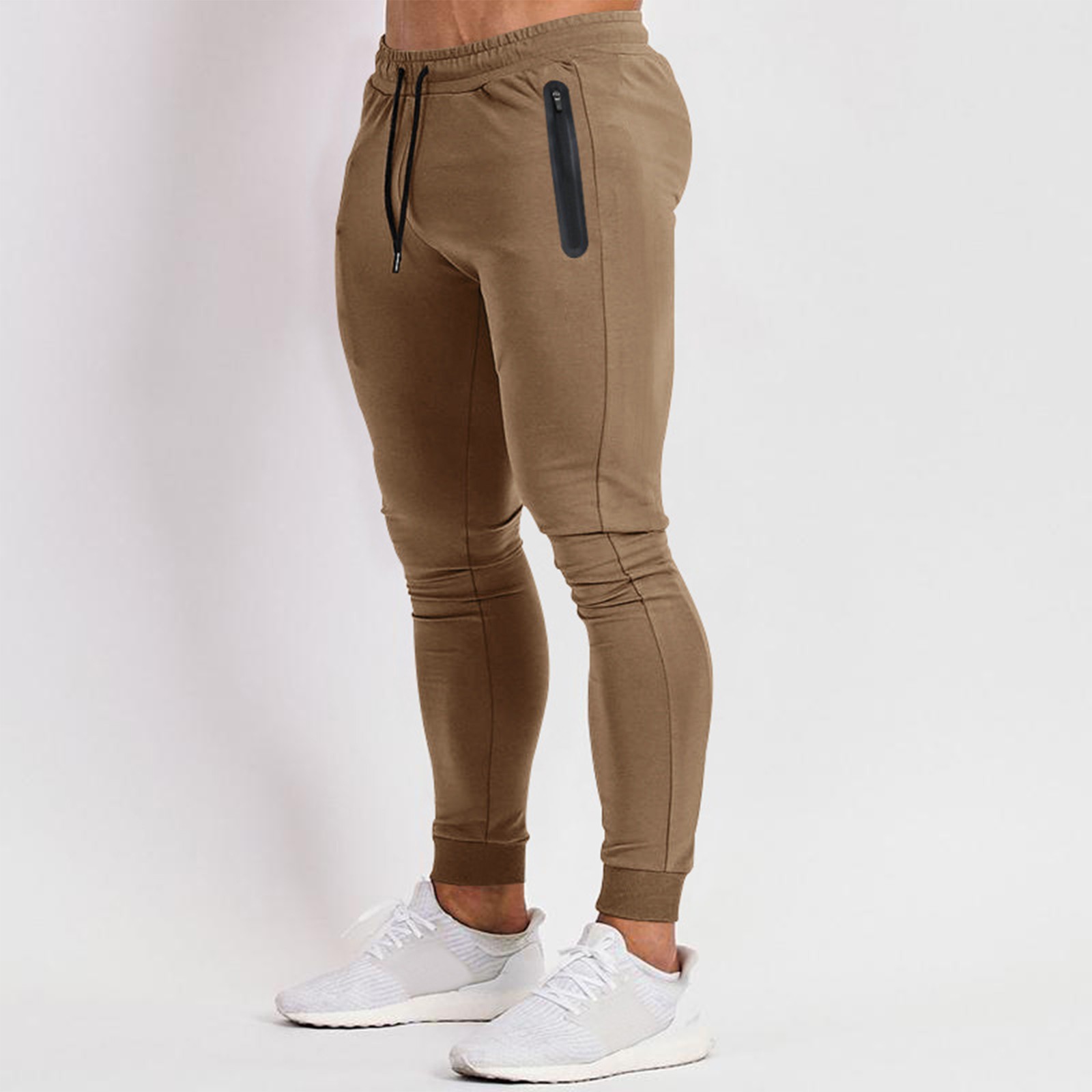 Autumn Workwear Hiking Trousers Autumn New Sweatpants Men Warm Casual Pants Loose Fit Wide Leg Casual Trousers