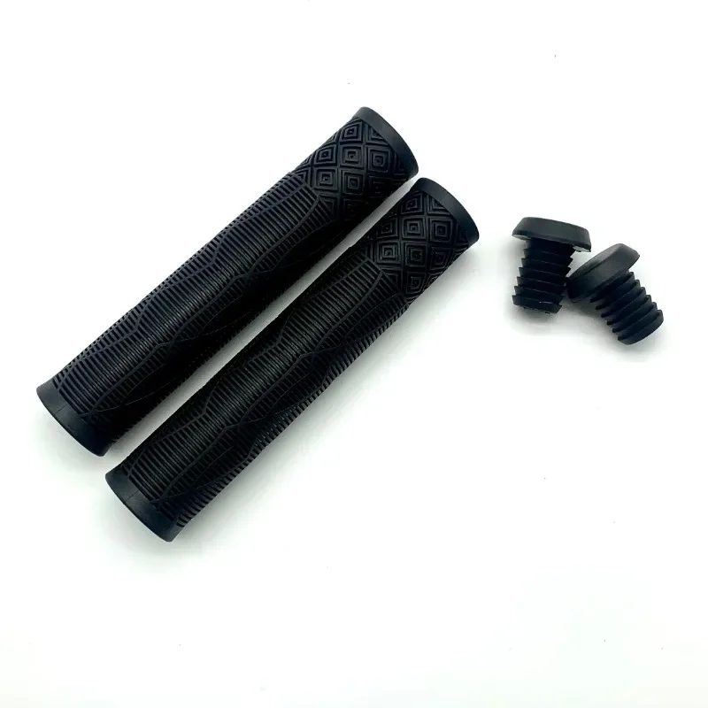 1 Pair Bicycle Handlebar Grips Soft Rubber Grips Bicycle Gloves Bike Accessories Outdoor Sports Cycling Riding Equipment