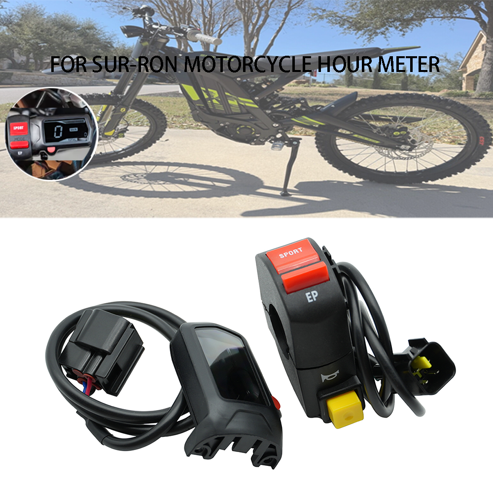 Motorcycle Hour Meter For Sur Ron Sur-Ron Surron Electric Cross-country Bike For SUR RON Light Bee parts Speedometer