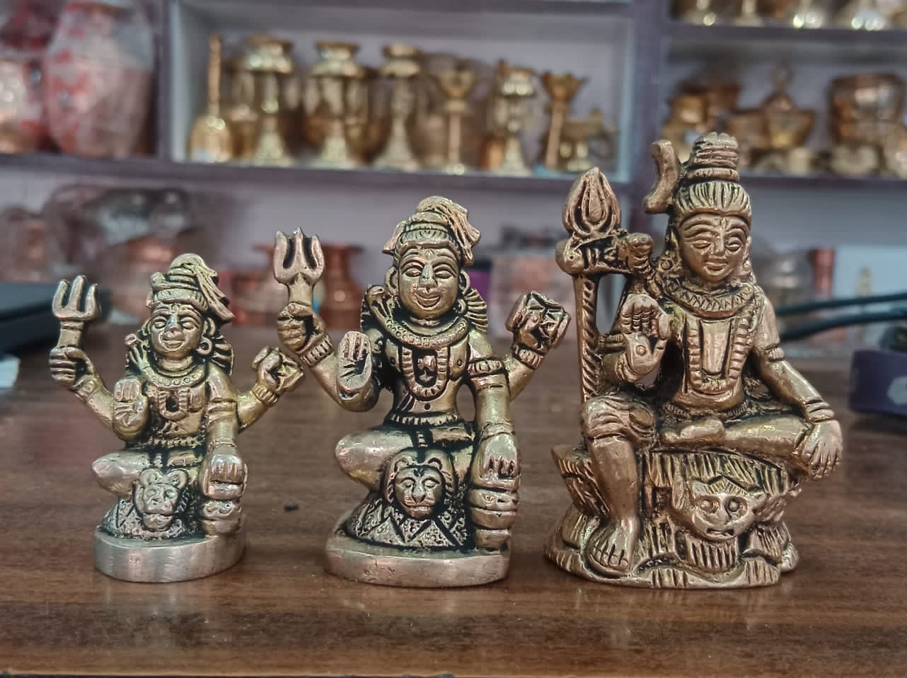 South Indian Arts Brass Shiva Statues |Lord Shiv Idol | Shankar Idol | Shiva Brass|Lord Shiva Idols|Shankar Murti for Gift| Shiva Brass Statue| Home Decor | Showpiece