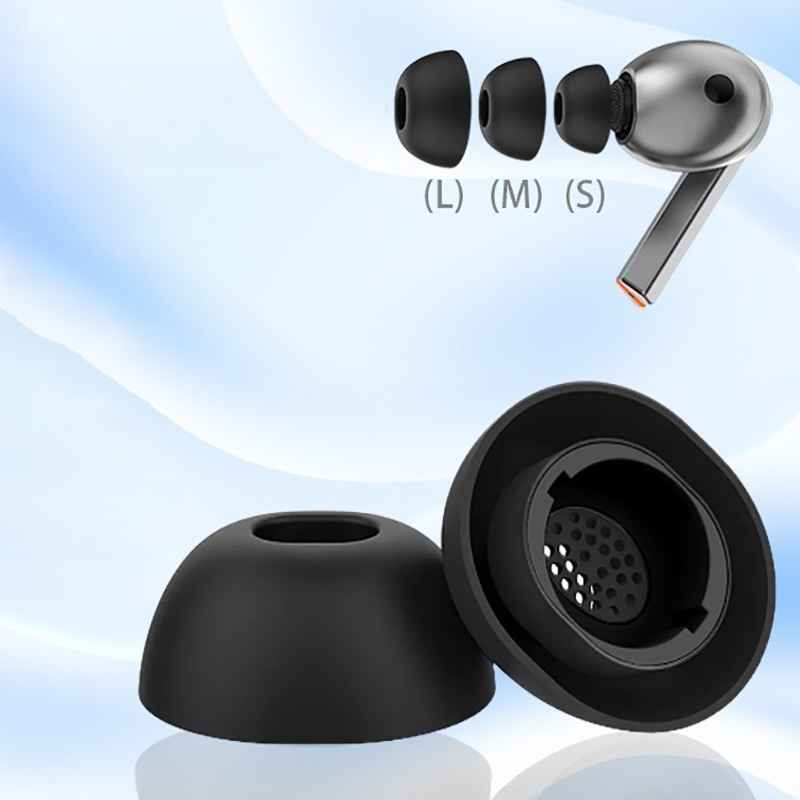1/3 Pairs Anti-Slip Earbuds Earphone Case Memory Foam Eartips For Buds 3 Pro Eartip Soft Earplugs