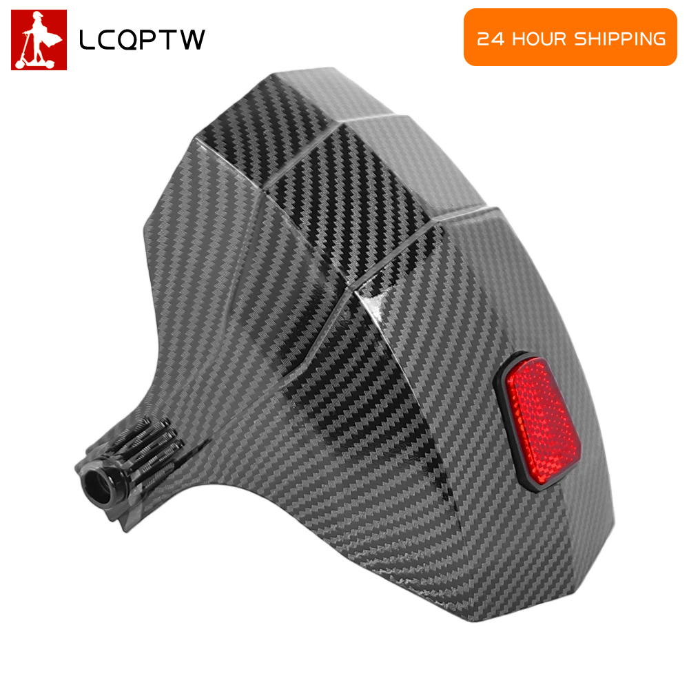 Electroplated Rear Mudguard with Taillight for Kukirin G3 G4 KUGOO KIRIN G3 G4 Rear Fender and Lamp Electric Scooter Accessories