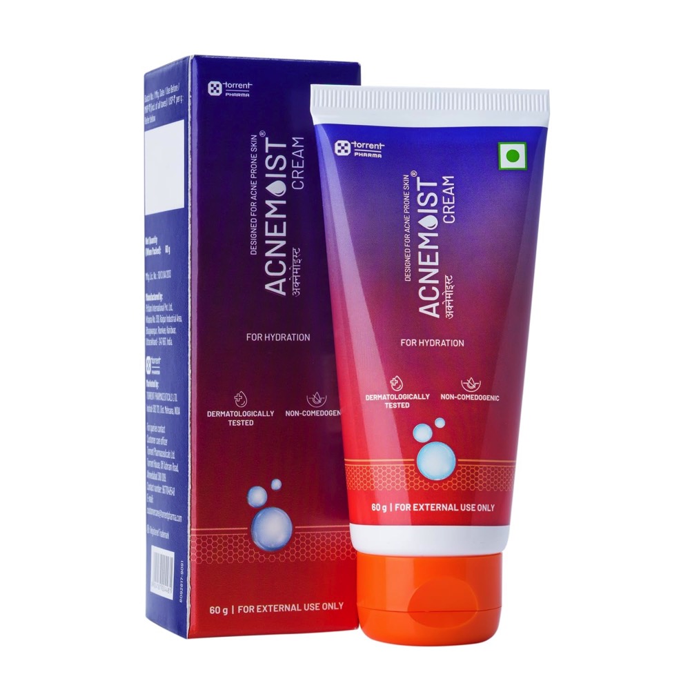 Acnemoist Moisturizing Cream 60g Light Cream for Oily Acne Prone Skin