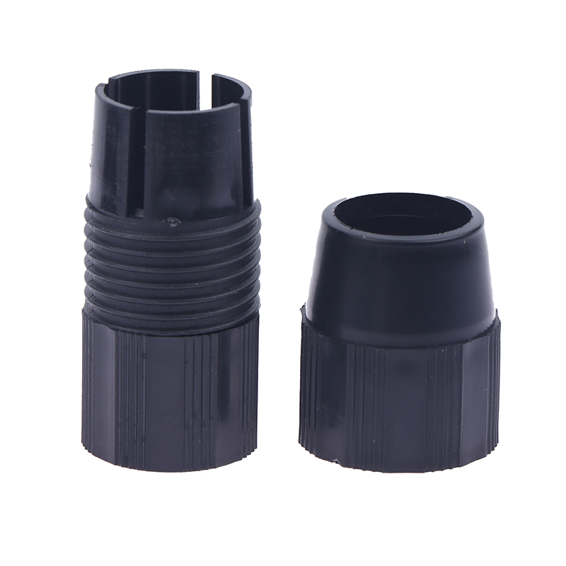 1Pc Plastic Telescopic Tube Connector Dip Net Pole Telescoping Pipe Twist Clamp Fixed Lock Tools For DIY Carbon Fiber Tube