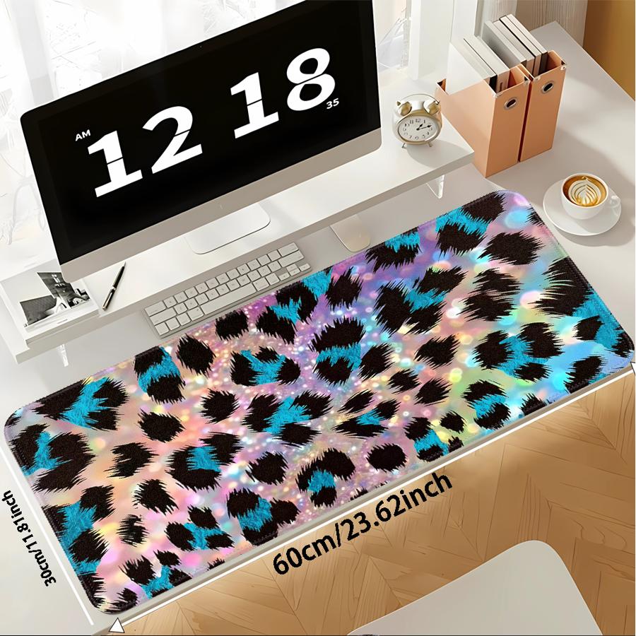 Mouse Pad Keyboard Mouse Pad Desk accessories Computer Laptop Pad Game Console Pad office Pad Leopard Print