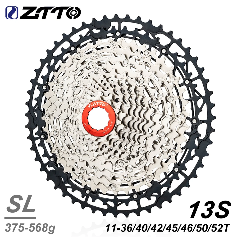 ZTTO MTB 13 Speed MTB Cassette SL Full Steel 13s 13v Bicycle Sprocket Freewheel 13speed Graval Bike For HG freehub