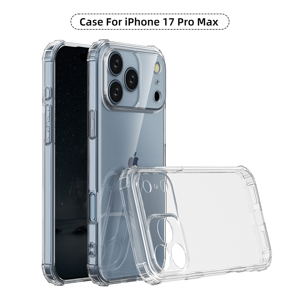 High Quality Matte Texture Case For iPhone 17 Pro Max Case For iPhone 17 air Cover Shockproof Soft TPU Phone Back Cover Cases