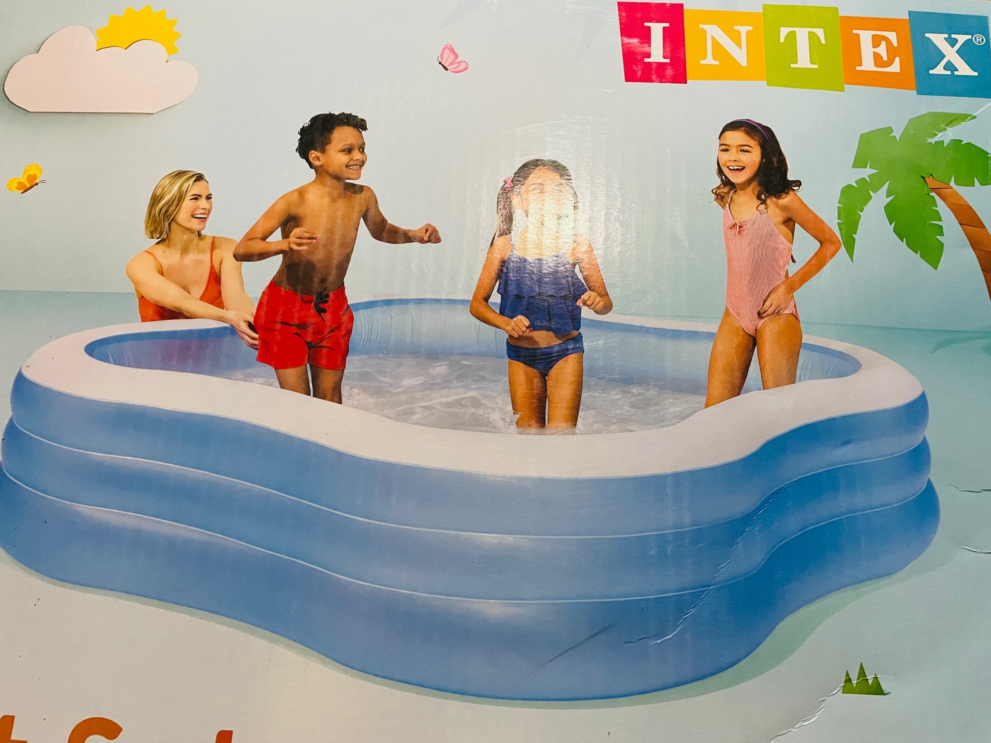 Intex Swimming Pool For Child And Adult Play Swimming