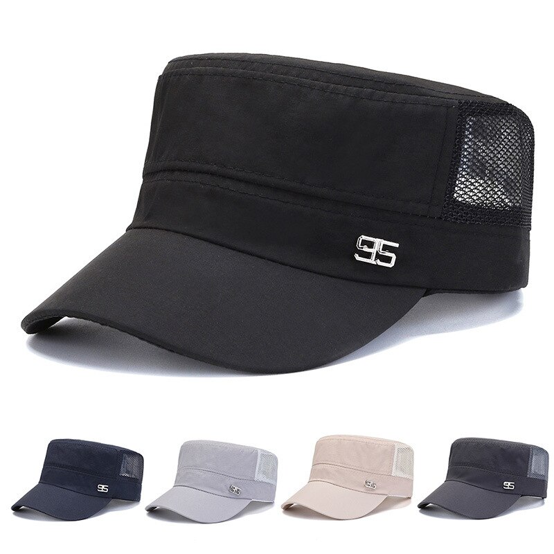Summer New Hat Men Outdoor Recreational Fishing Breathable Shade Baseball Cap Fashion Sport Sunscreen Cap