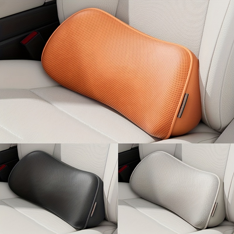 Car Seat Lumbar Ergonomic Waist Pillow Waist Protection Cushion Breathable for Lumbar Support Vehicle Office Car Accessories