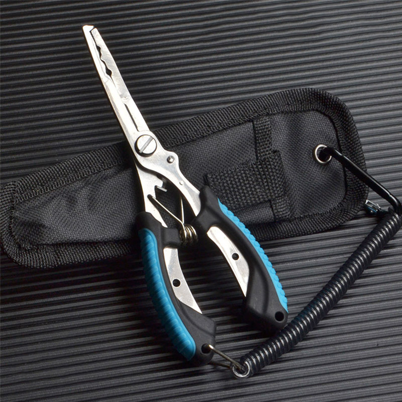 Angling Equipment Fish Pliers Ergonomics Anti-slip High-strength Multifunctional Cut Fishing Line Fishing Tied Hooks Pliers