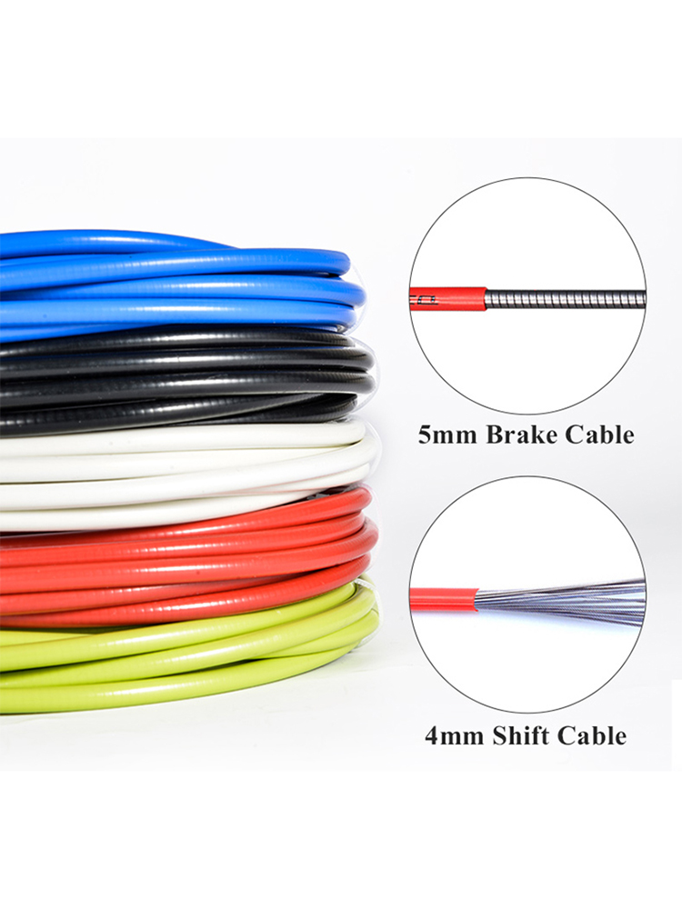 3m Bike Brake Shift Housing 4mm/5mm Cable Line Pipe for MTB Road Bicycle Brake/Shifter Cables