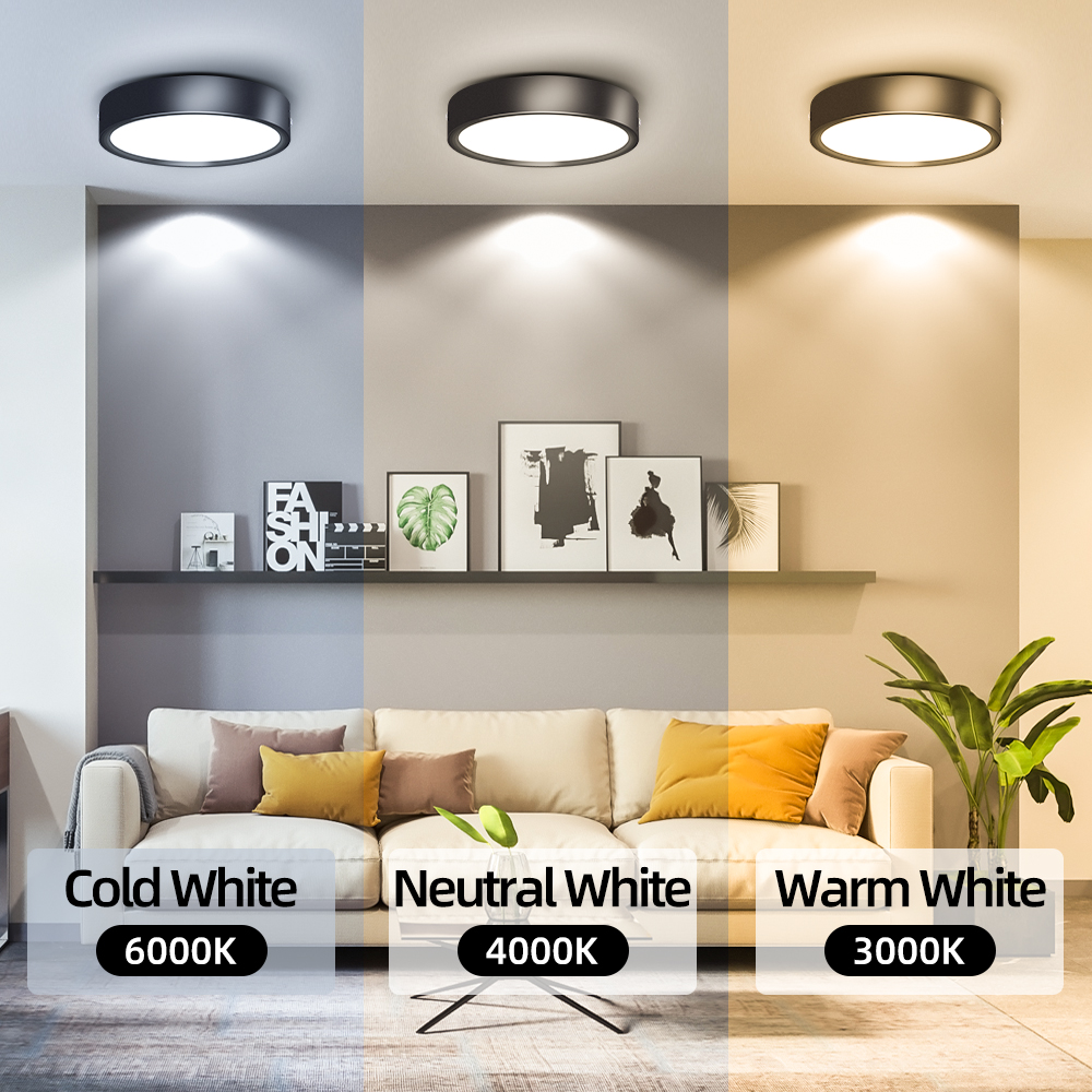 Spot LED Downlight 220V Celing Light LED Spotlight Surface Mounted LED Spot Lights 5W 10W 15W 25W Ceiling Panel Lamp For Home