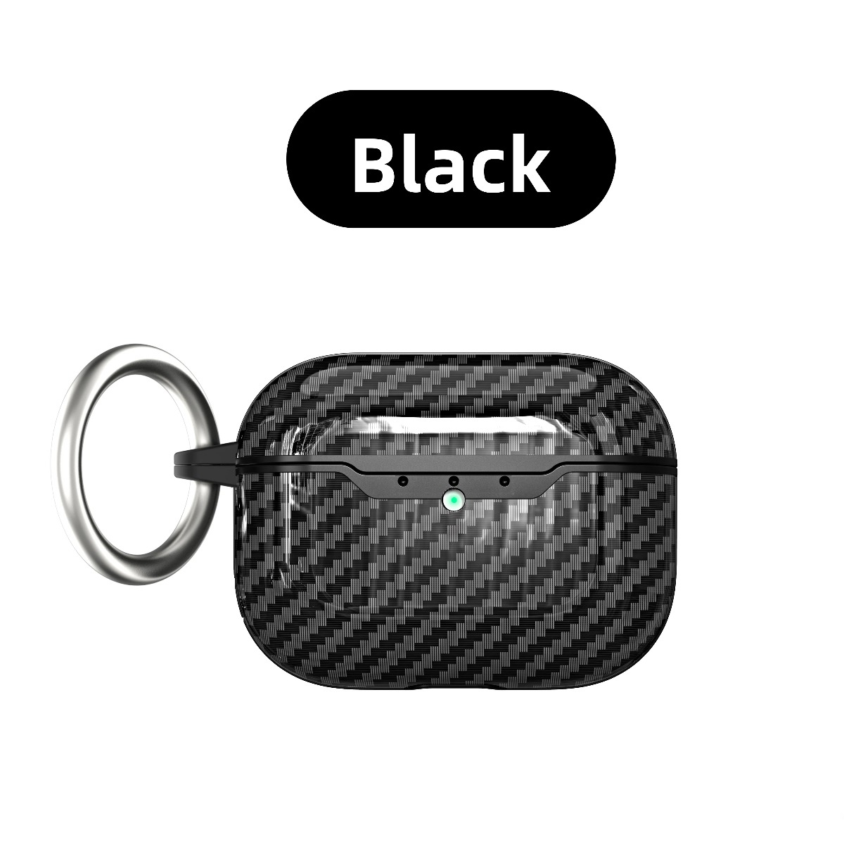 Carbon Fiber Texture Ultra-Thin Soft TPU Earphone Case For AirPods Pro 3 4 1 2 Protective Cover Headphone Accessories