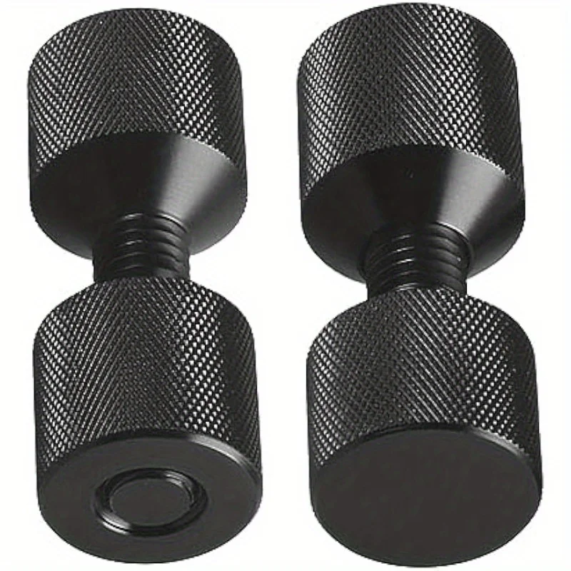 2pcs Hole Pins Set Hole Locating Accessories Durable Flange Alignment Pin Tool Easy Installation Black 6061 Aluminum Practical