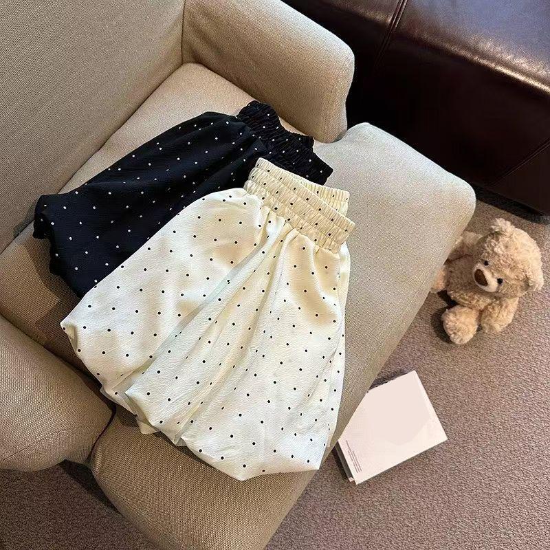 Women Vintage High Waist Design Mini Skirts Japanese Fashion Casual Lovely Clothes New Korean Style Sweet Puffy Polka Dot Skirts