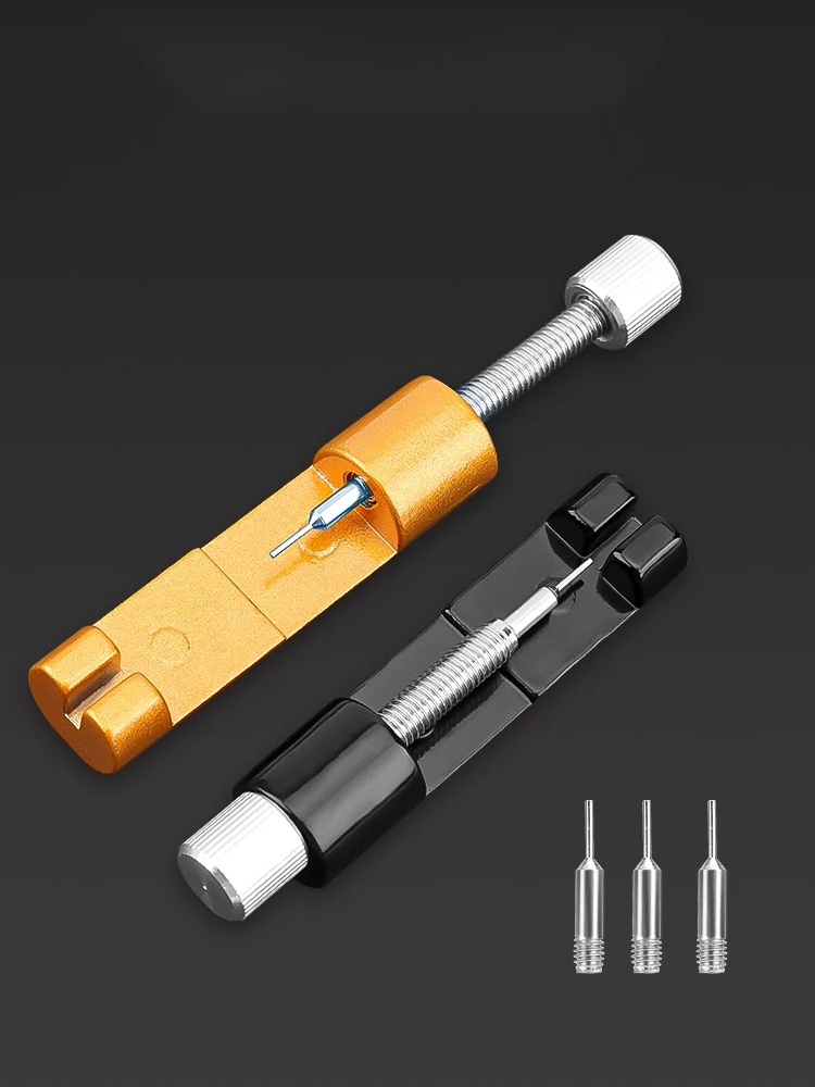Watchband Tools For Watchmakers with Pack of 3 Extra Pins Mini Metal Watch Band Strap Link Adjuster Pin Remover Repair Tool Kit