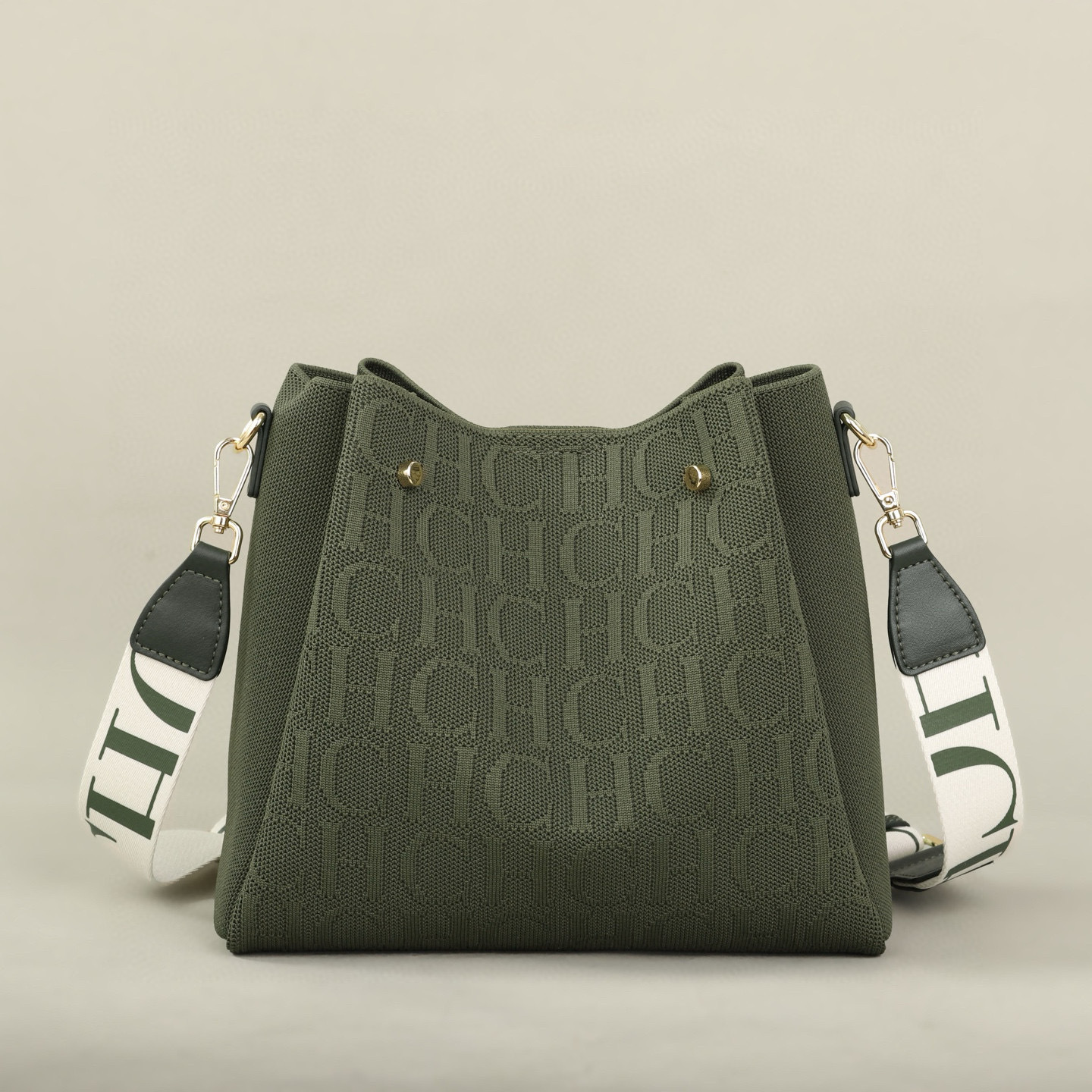 New Carolina H Trendy Fashion Women's Crossbody Bag Large Capacity Versatile Commuter Style Women's Flyknit Shoulder Bag