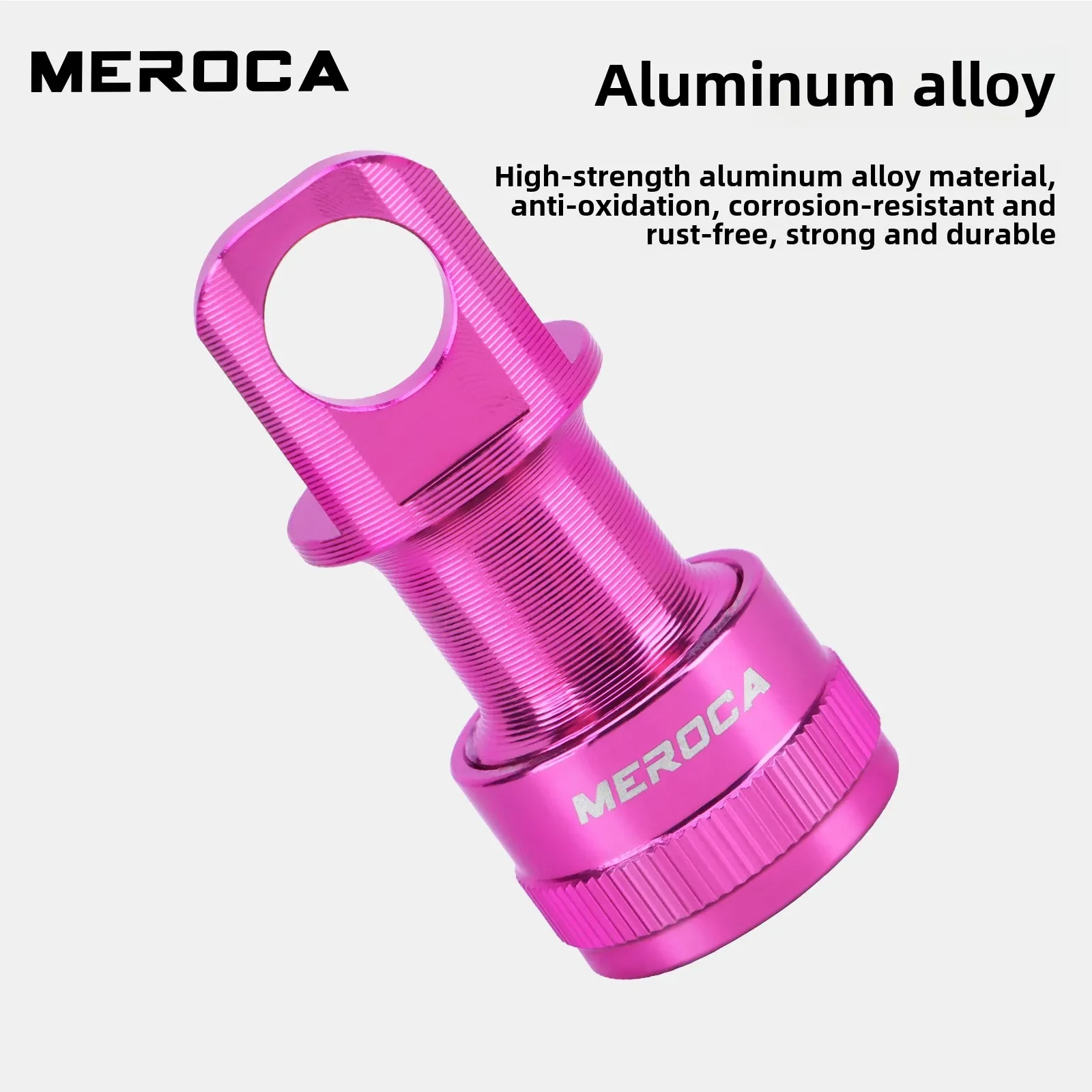 MEROCA Quick Release Bicycle Pedal Storage Device Folding Bicycle Pedal Mounting Base for QR Bicycle Pedal Storage