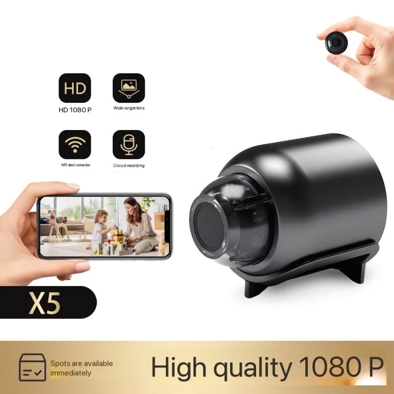 WiFi Mini Camera Wireless HD 1080p Video Live View Smallest Home Security Camera Night Vision