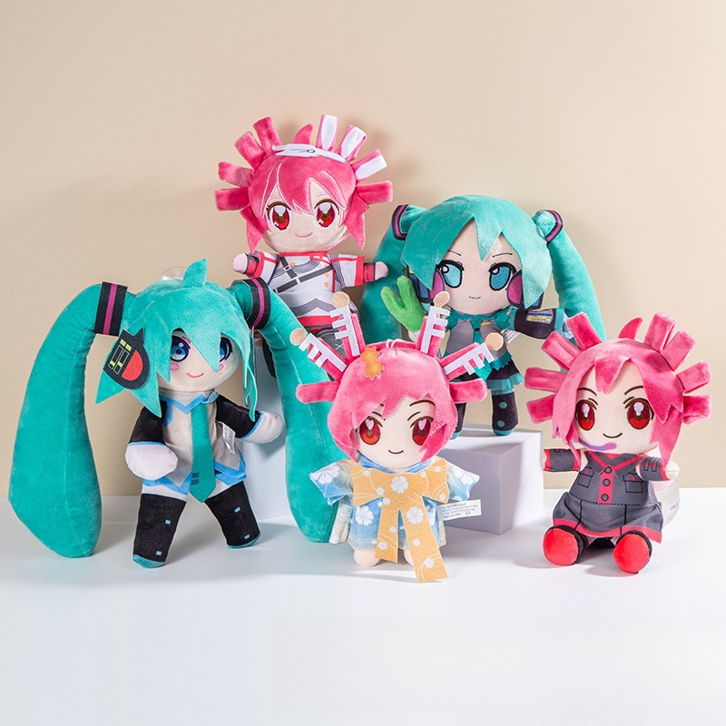 2026 New HOT Japanese Anime Plush Stuffed Toy Hatsune Miku Plush Doll Soft Pillow Future Doll Cute For Children