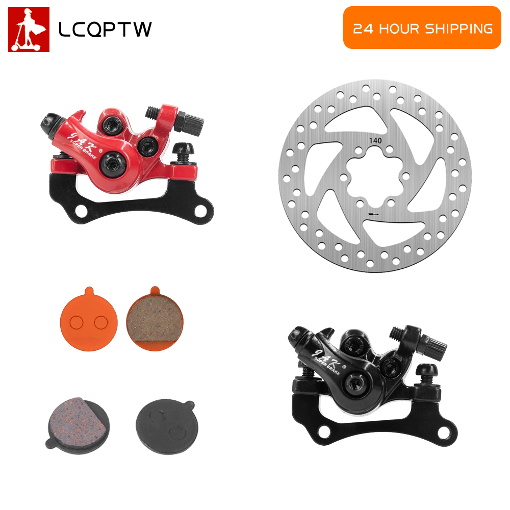 Hydraulic Disc Brake Calipers Disc Brake 140MM Brake Rotor Caliper for KUGOO M4/M4 PRO Electric Scooters Spare Parts Accessories