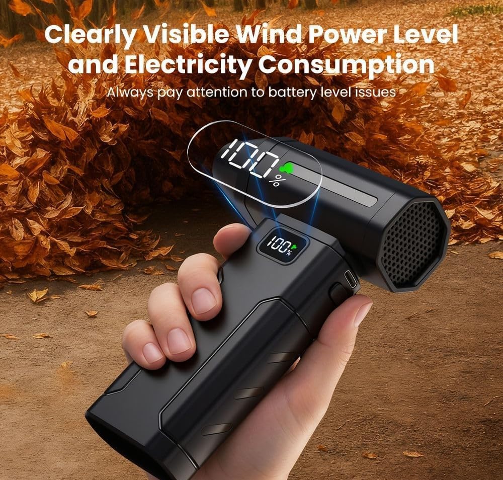 Mini Jet Blower Portable Violent Turbo Fan For 18V