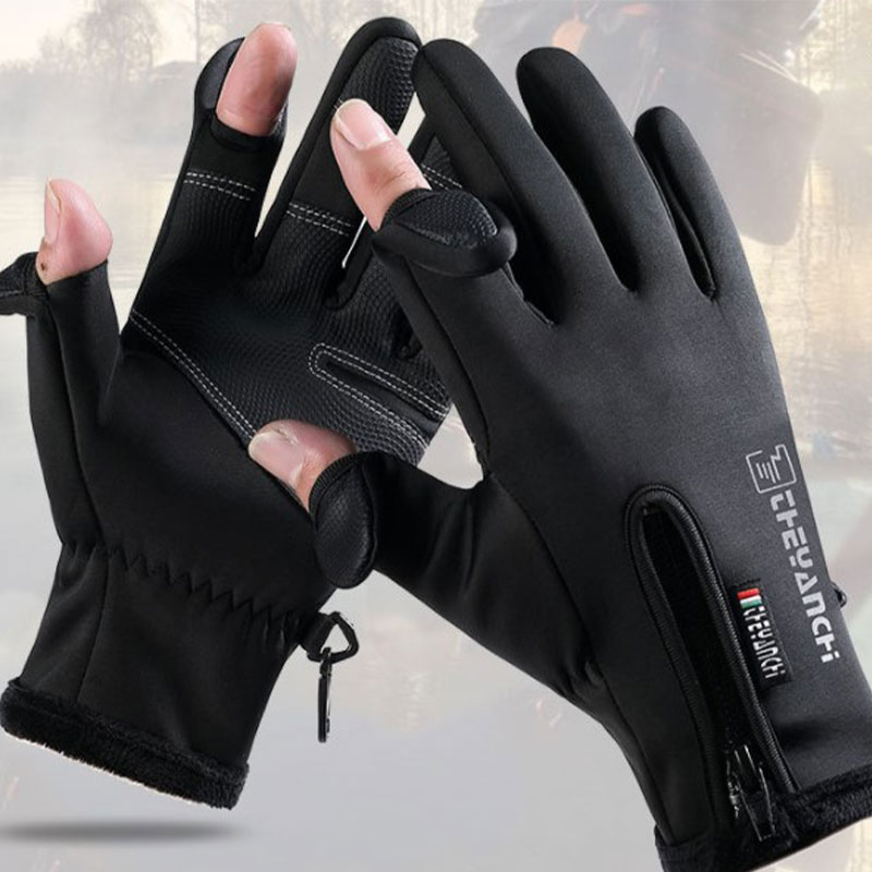 Cycling Gloves Winter Touch Screen Bicycle Gloves Outdoor Scooter Windproof Riding Motorcycle Ski Warm Bike Gloves