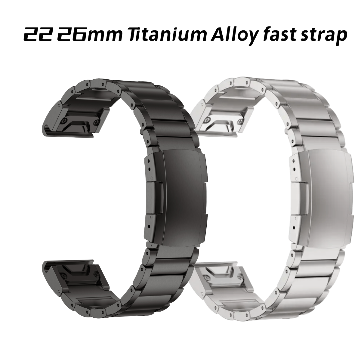 Runcool for 22mm 26mm Quickfit Titanium Straps Fenix 7X 7XPRO 6X 7PRO 7 6 Descent MK1 MK2 Epix Gen 2 Wristband