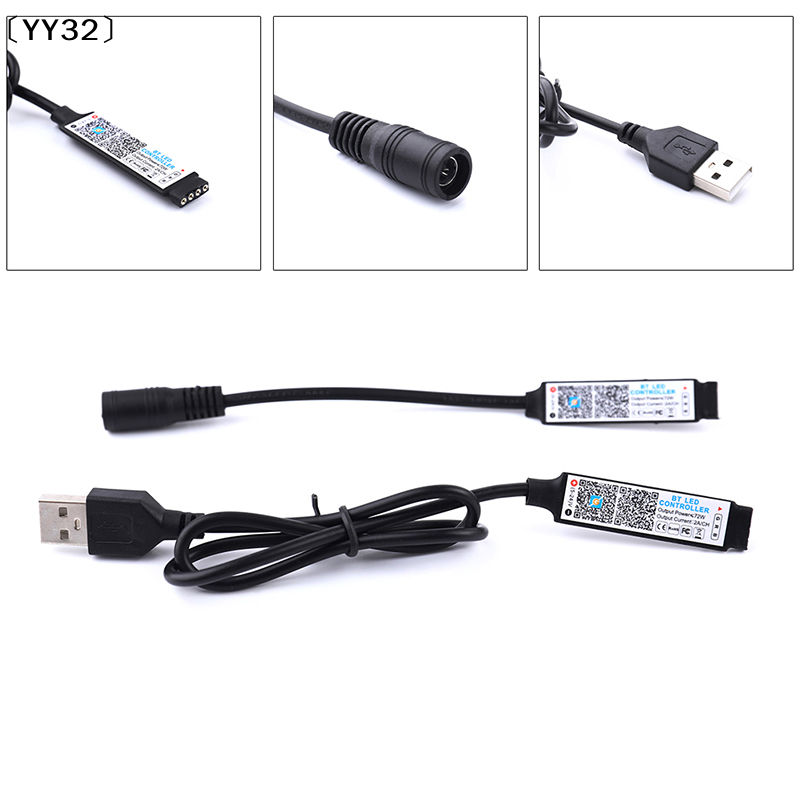 10X RGB Smart Music Bluetooth Smart Controller SP611E for WS2812B SK6812 WS2811 Addressable LED RGB Tape Strip