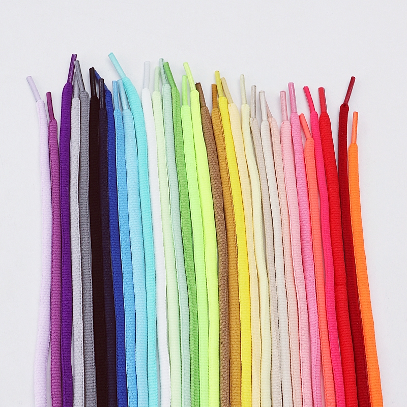 New Half Round High Quality Shoelaces 5mm Width Solid Color Shoelace Sneaker Classic Shoe Laces 1 Pair/3 Pair/5 Pair