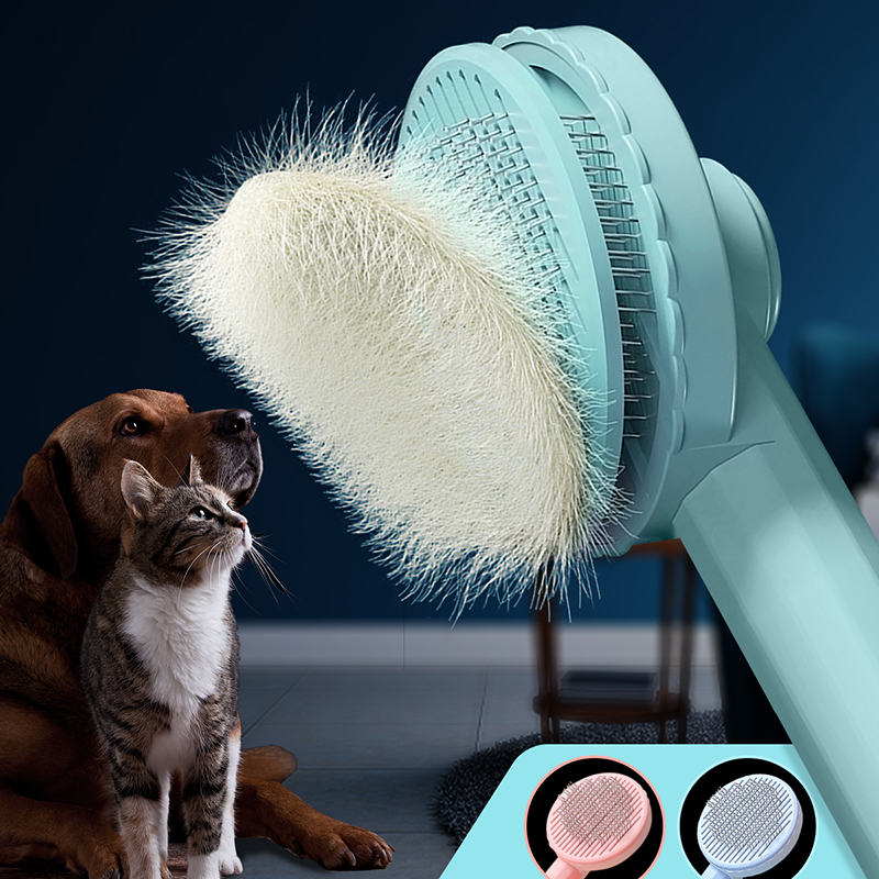 Pet Grooming Comb Brush - Cat Dog Needle Hair Remover Small Dog Grooming Tool Puppy Cat Comb for Pet Care