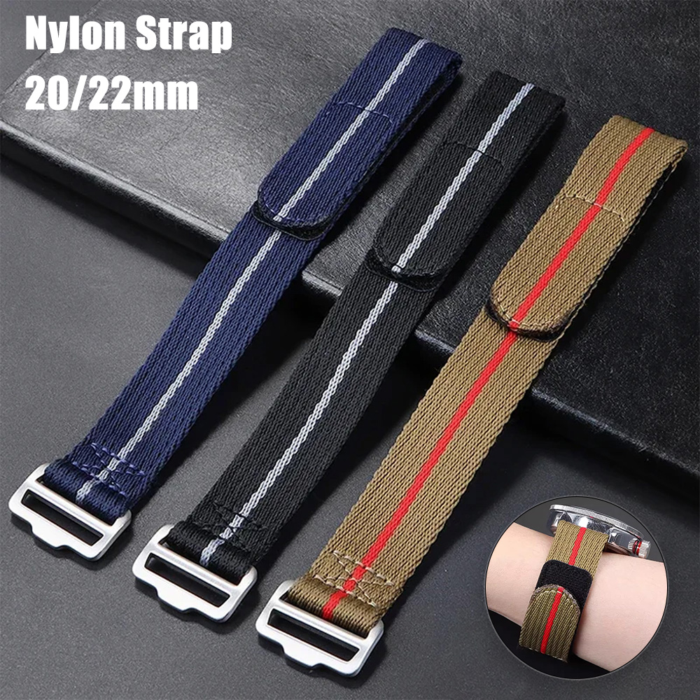 18mm 20mm 22mm High Quality Nylon Strap Watch Band for for Casual Watchband Sport Bracelet Replace