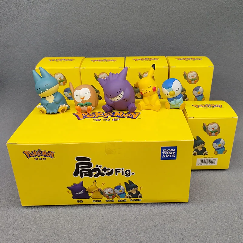 Funism Pokemon Little Adventures Vol.3 Gengar Pikachu Mewtwo Blind Box Toy Model Anime Figures Collect Ornaments