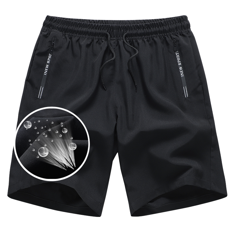 Fitness Sports Shorts For Men Summer Gym Workout Running Cycling Quick Drying Breathable Three-quarter Pants Casual Bottoms