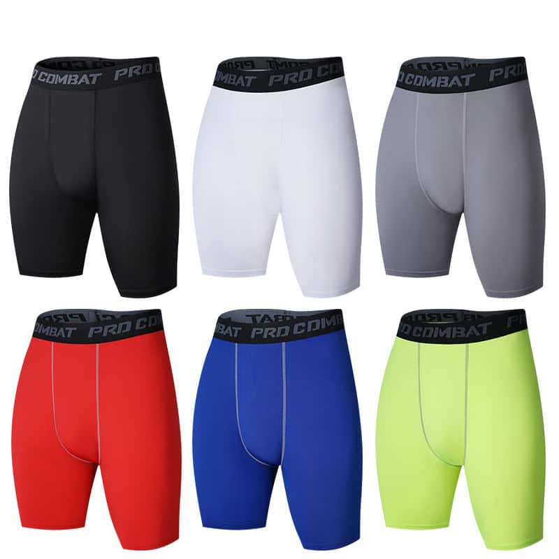 Hot Men Quick Dry Short Mens Compression Running Tights Gym Fitness Sport Shorts Leggings Male Underwear