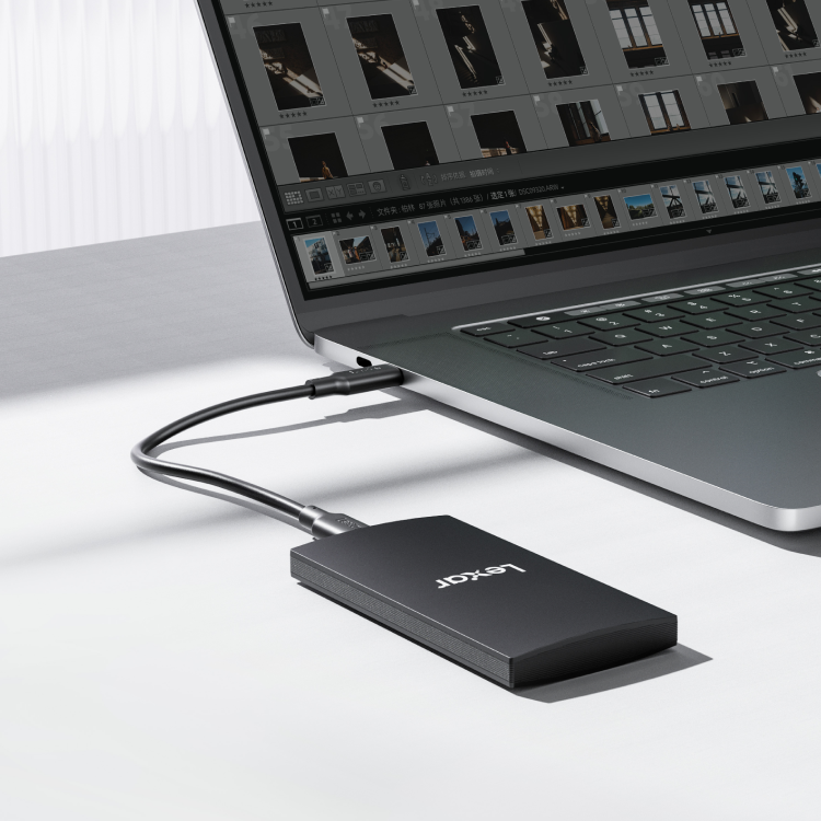 Lexar SL300 1TB Portable SSD - USB-C 3.1 LSL300001T-RNBNG