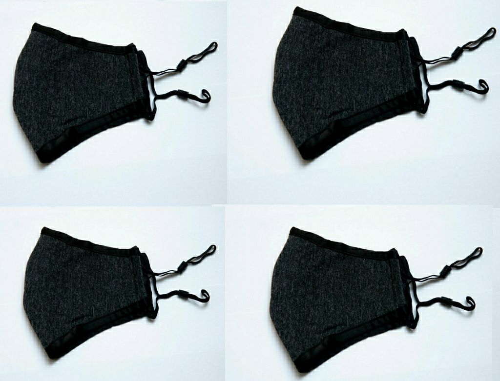 Cotton Mask Pack Of 4 Unisex