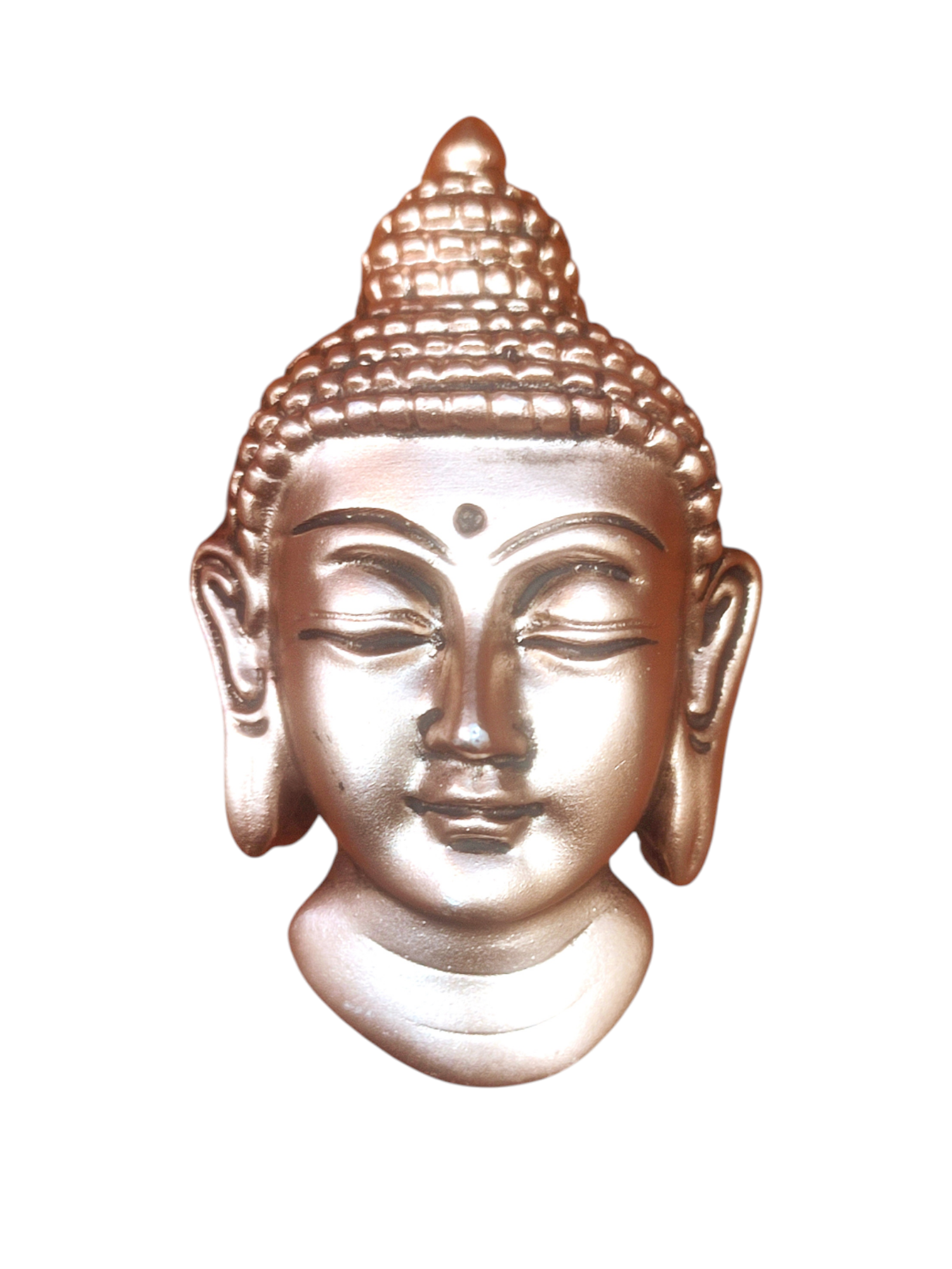 Ceramic Buddha Head 3D Magnet | Spiritual Siddhartha Buddha Home & Office Magnet