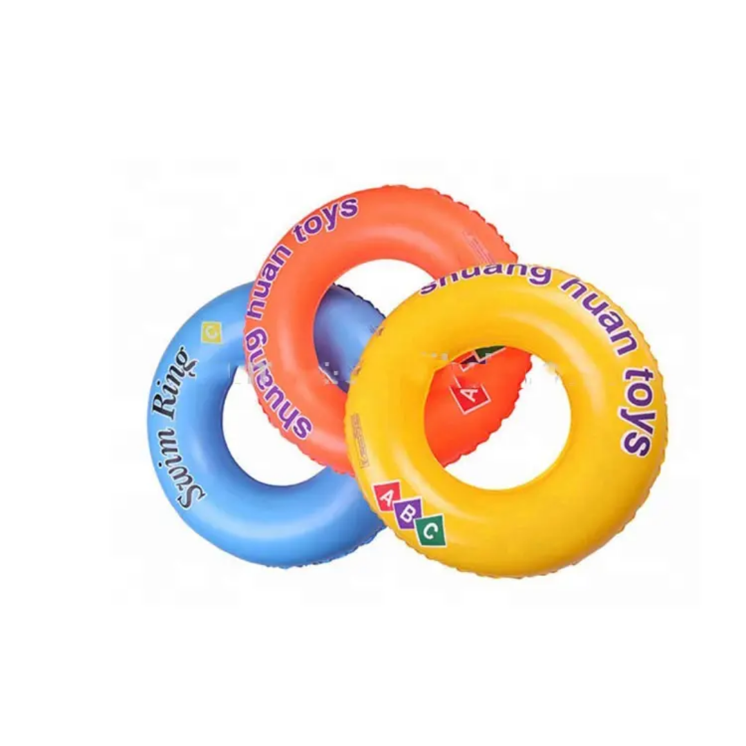Price 60cm ABC Family Enjoy Swimming Thickened PVC Inflatable Swim Ring for Kids Swimming Waterplaying