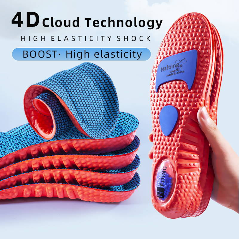 EVA Sport Insoles for Shoes Sole Shock Absorption Breathable Cushion Running Insoles for Feet Man Women Orthopedic Insoles