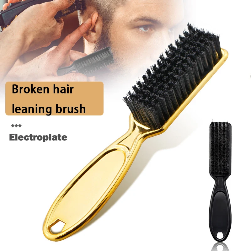 WANMEI Finger Brush Beard Comb Salon Styling Tools Barber Shop Cleaning Broken Hair Brush Hairdressing Tools