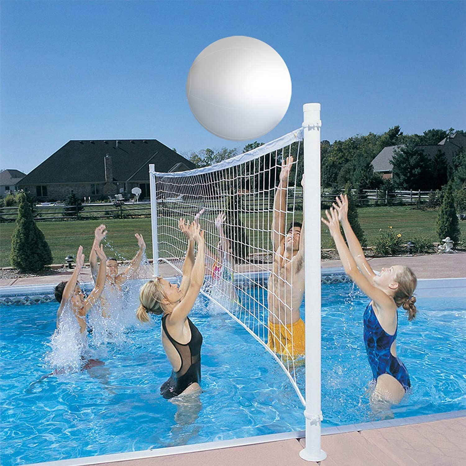 LED16 color floating pool light 60cm inflatable swimming pool beach ball Swimming pool beach lawn party ball light