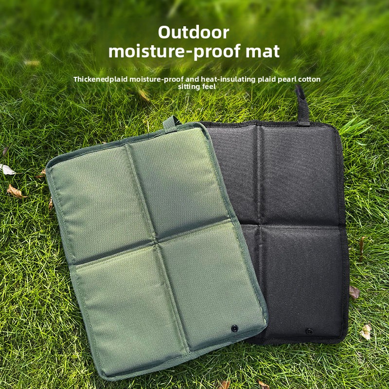 1pc Outdoor Seat Cushion Foldable Seat Cushion Portable Insulated & Moisture-Resistant Ideal for Grass & Wilderness