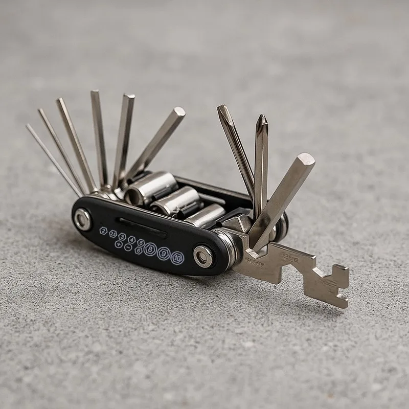 16 in 1 Multifunction Hexagonal Screwdriver Socket Wrench Repair Tools Portable Folding Accessories
