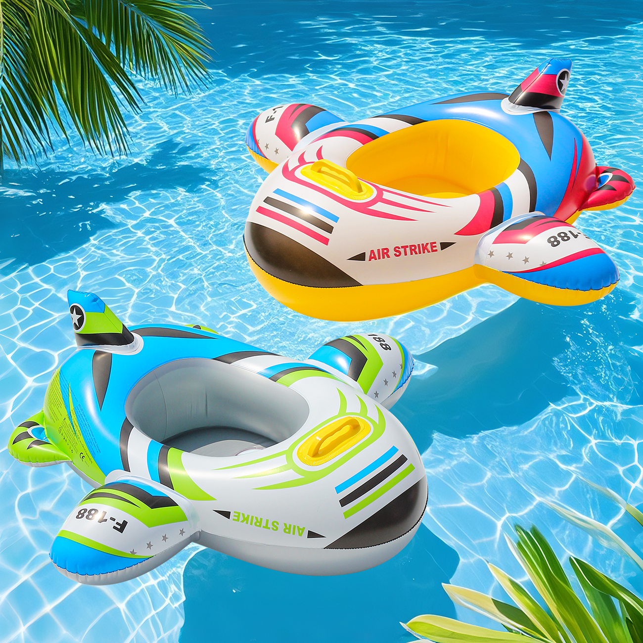 1PC Summer Kids' Inflatable Airplane Float - for Water Fun, Pools & Lakes Key Considerations for Product Titles